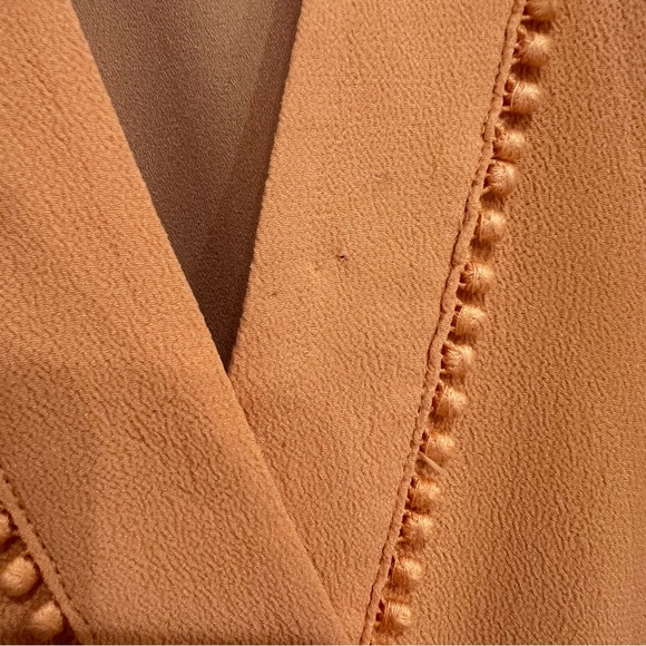 Derek Lam 10 Crosby Saffron Tiered Sleeveless V-neck Silk-blend Mini Dress, 6 - Picture 5 of 15